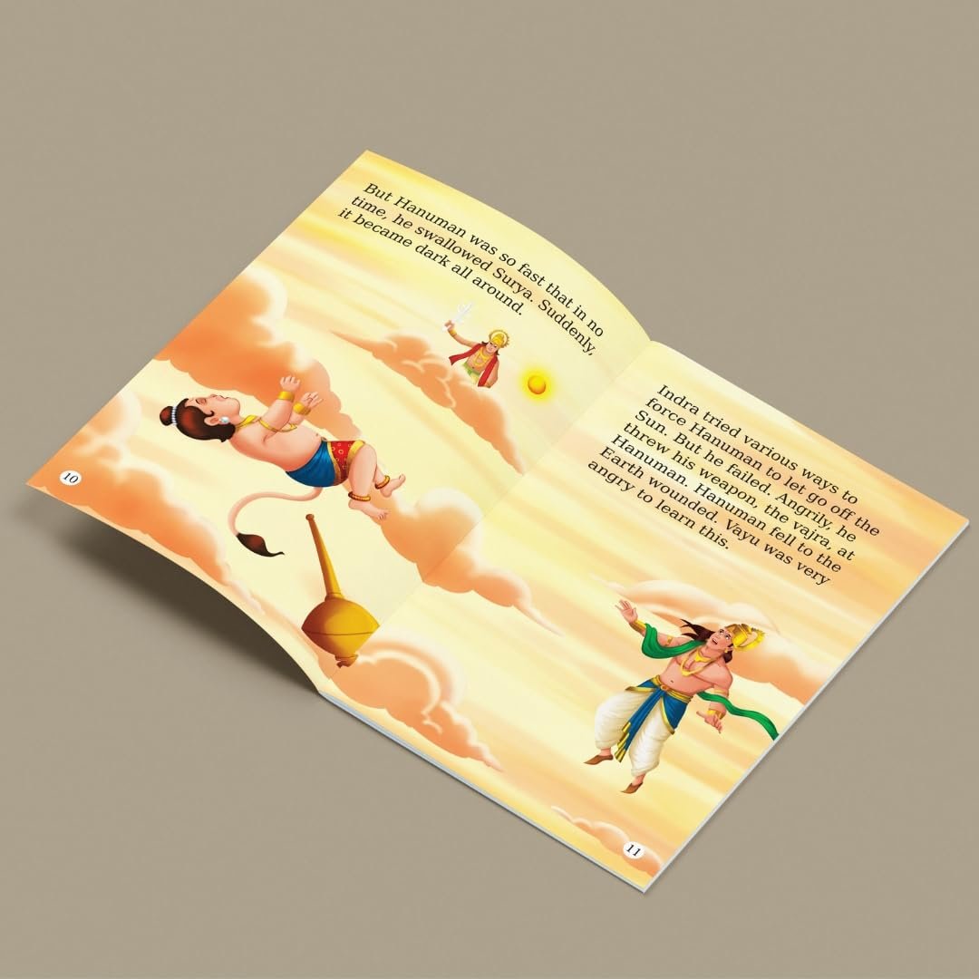 My First Mythology Tale (Illustrated) (Set of 5 Books) - Mahabharata, Krishna, Hanuman, Ganesha, Ramayana - Story Book for Kids - Image 5