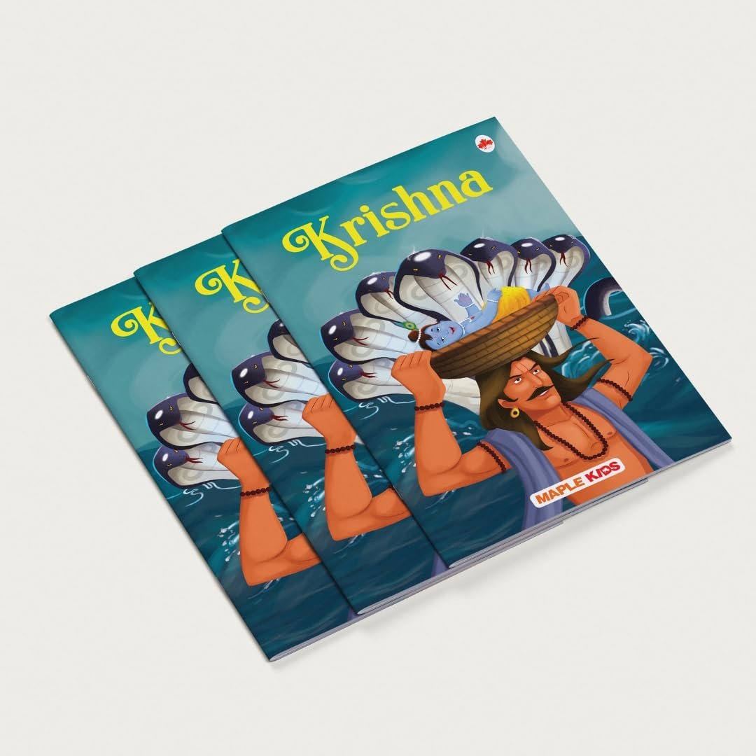 My First Mythology Tale (Illustrated) (Set of 5 Books) - Mahabharata, Krishna, Hanuman, Ganesha, Ramayana - Story Book for Kids - Image 4