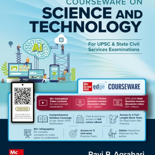 Science and Technology Courseware, 9e by Ravi P. Agrahari for UPSC 2026 | 100+ Author Video Lectures | Prelims PYQs (2011-25) & Mains PYQs (2013-25) | 11 Practice Test | Mock Tests | Colour E-book